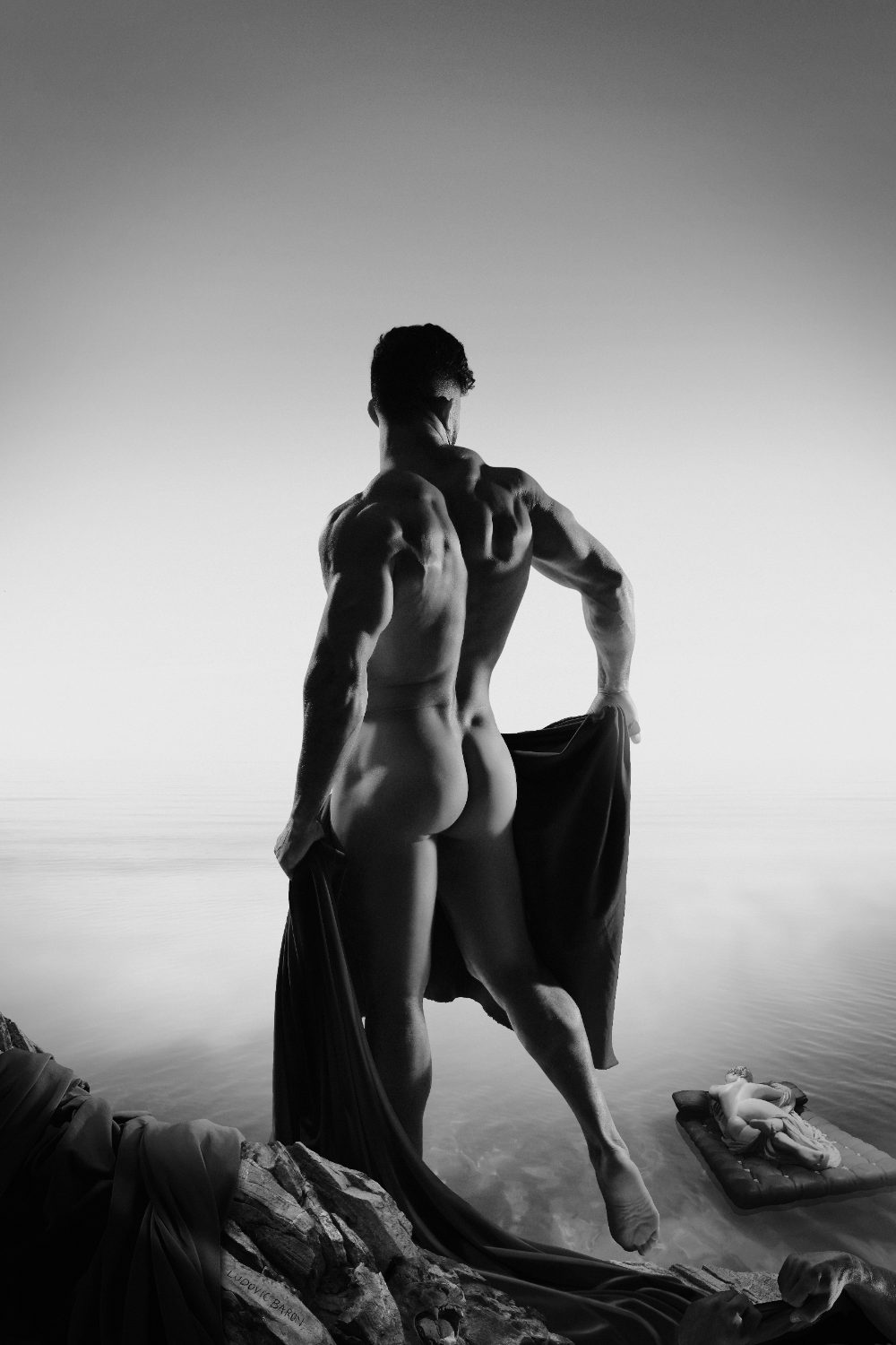 « Délivrance à nu », photographie d'art de Ludovic Baron