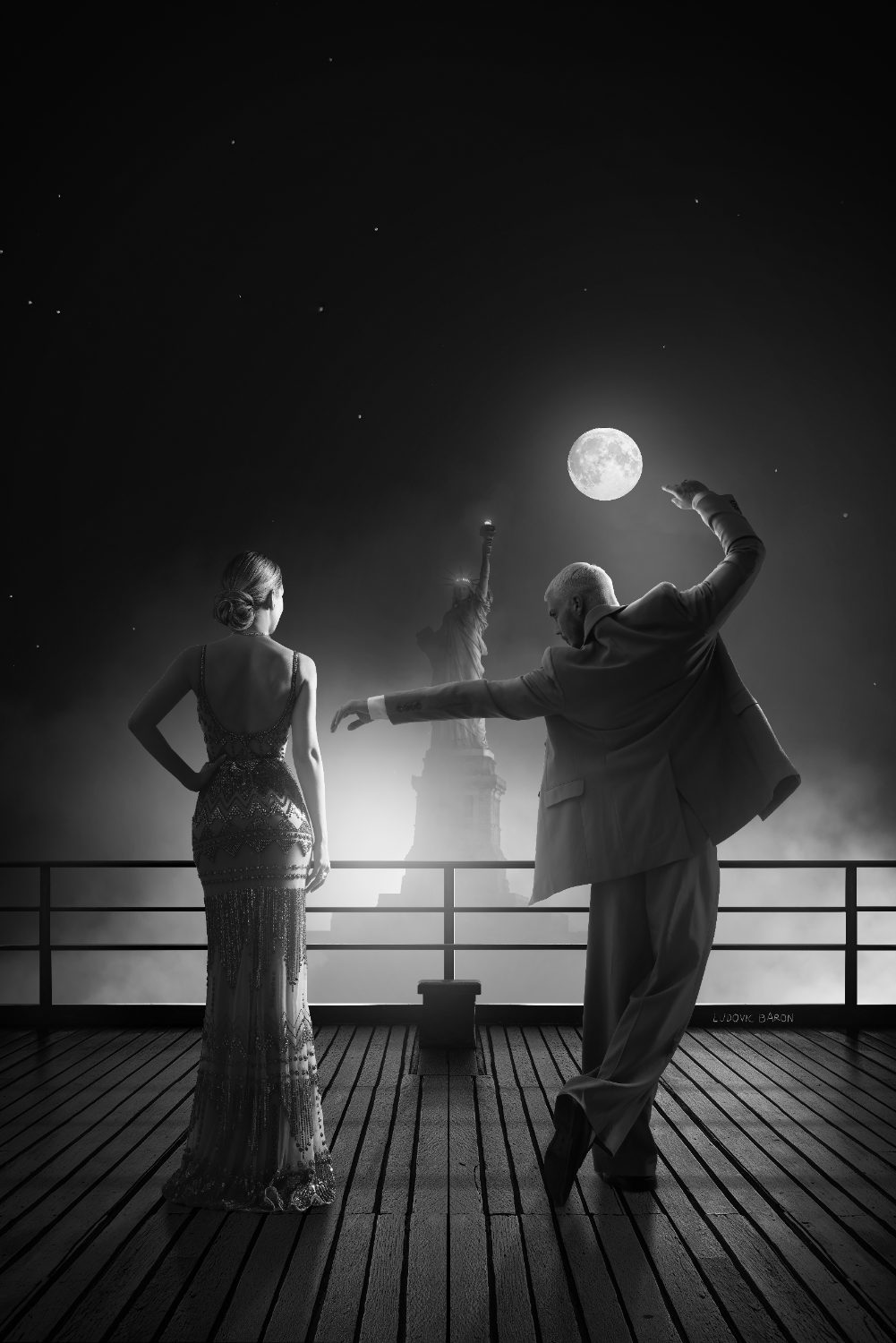 « Sur le pas d'une danse à New York », photographie d'art de Ludovic Baron