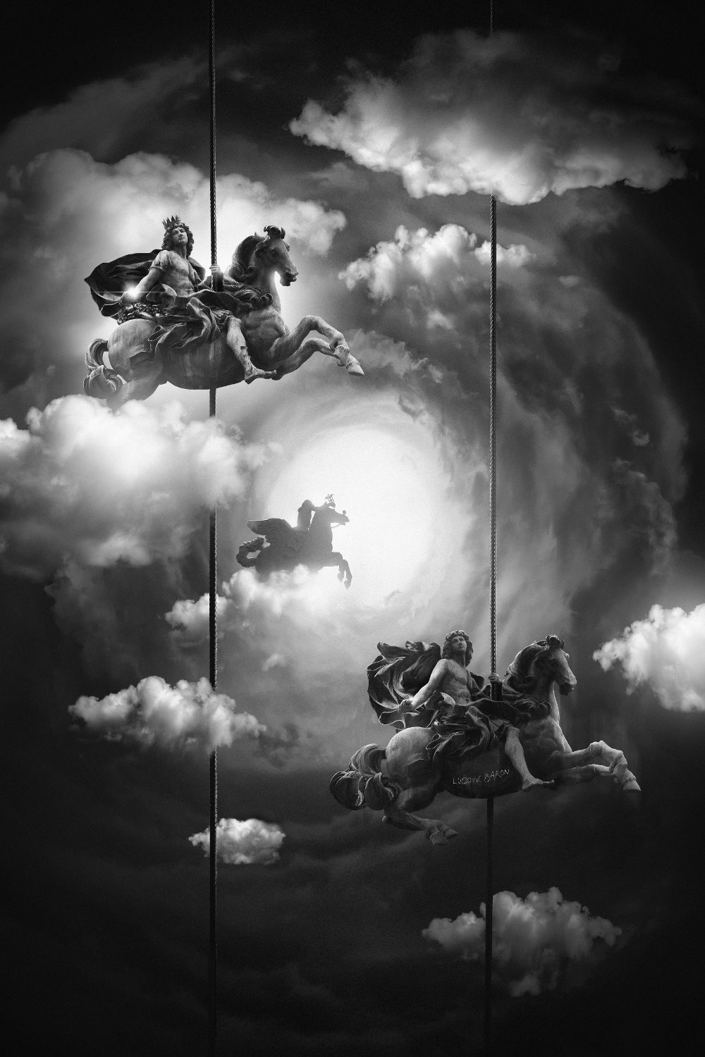 « Le manège de la vie », photographie d'art de Ludovic Baron
