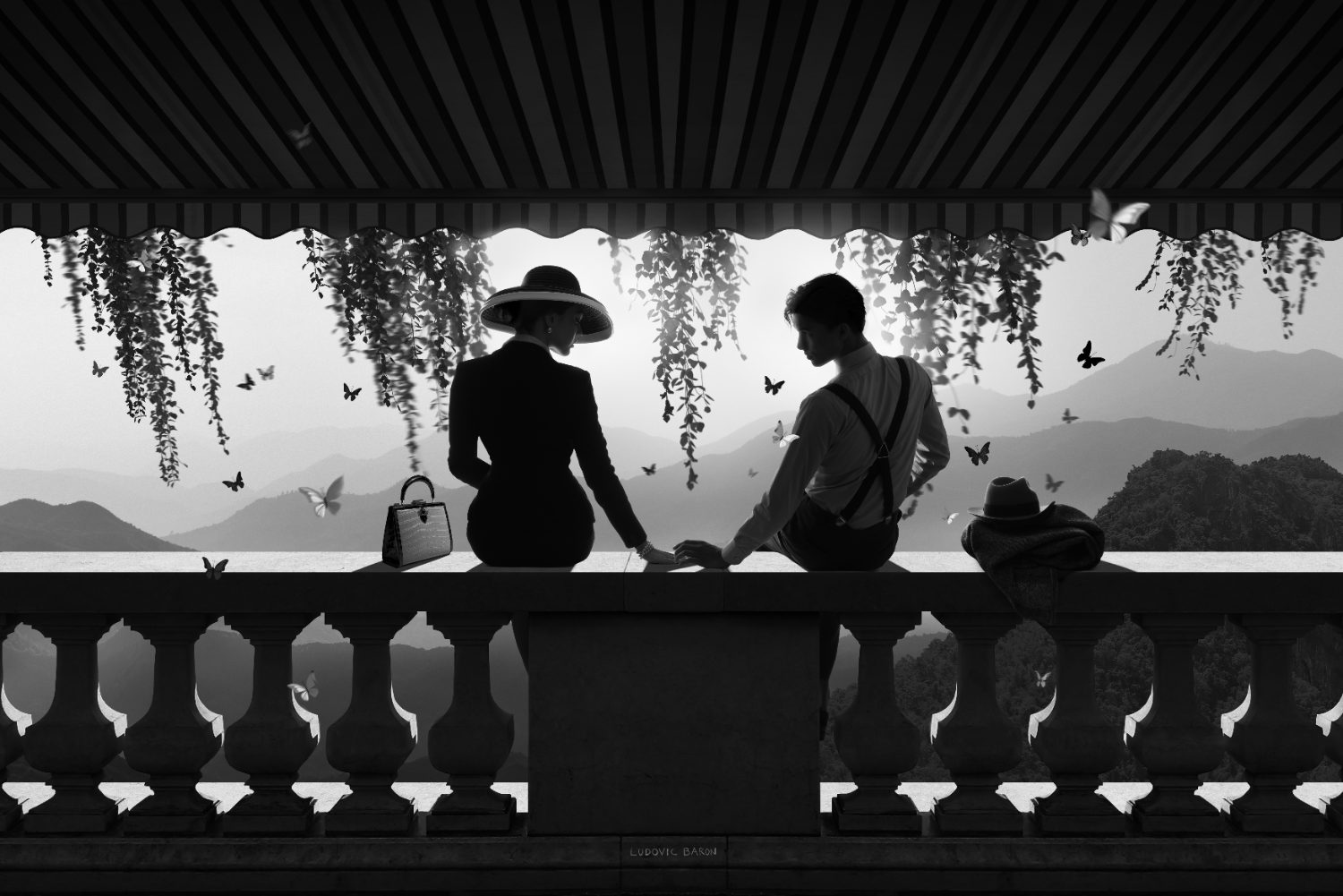 « Just us and the Butterflies », photographie d'art de Ludovic Baron