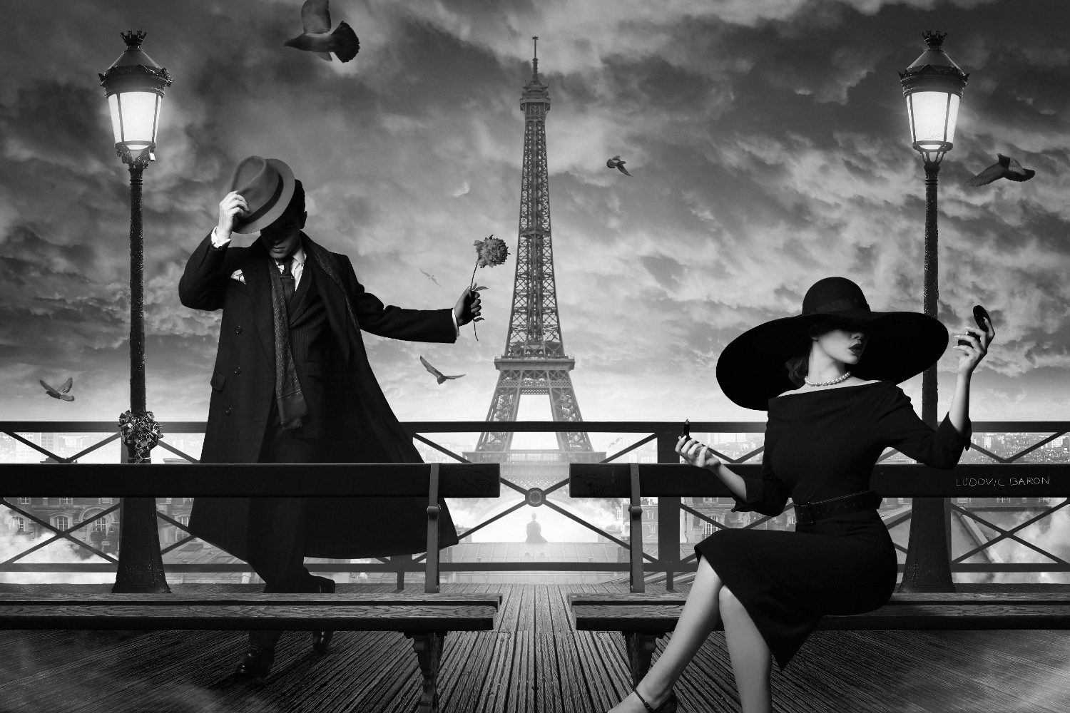 « Séduction à Paris », photographie d'art de Ludovic Baron