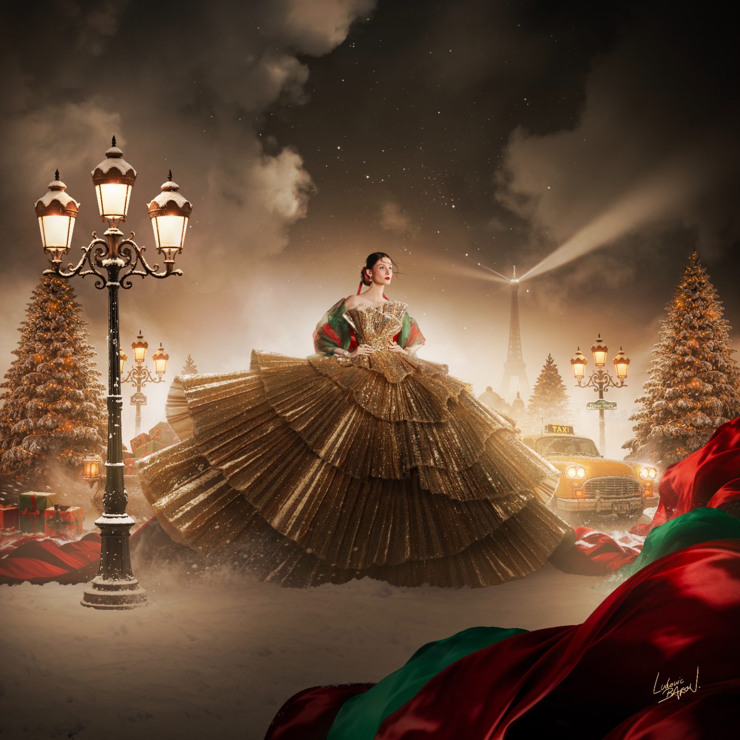 « Un Noël à Paris », photographie d'art de Ludovic Baron