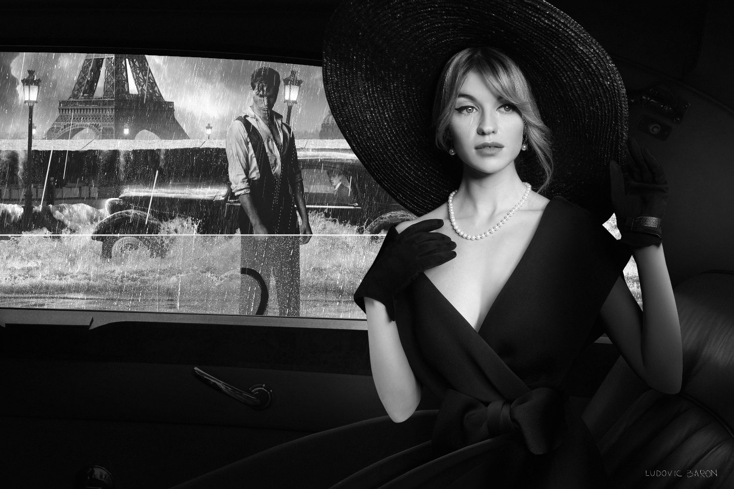 « Une tempête à Paris », photographie d'art de Ludovic Baron