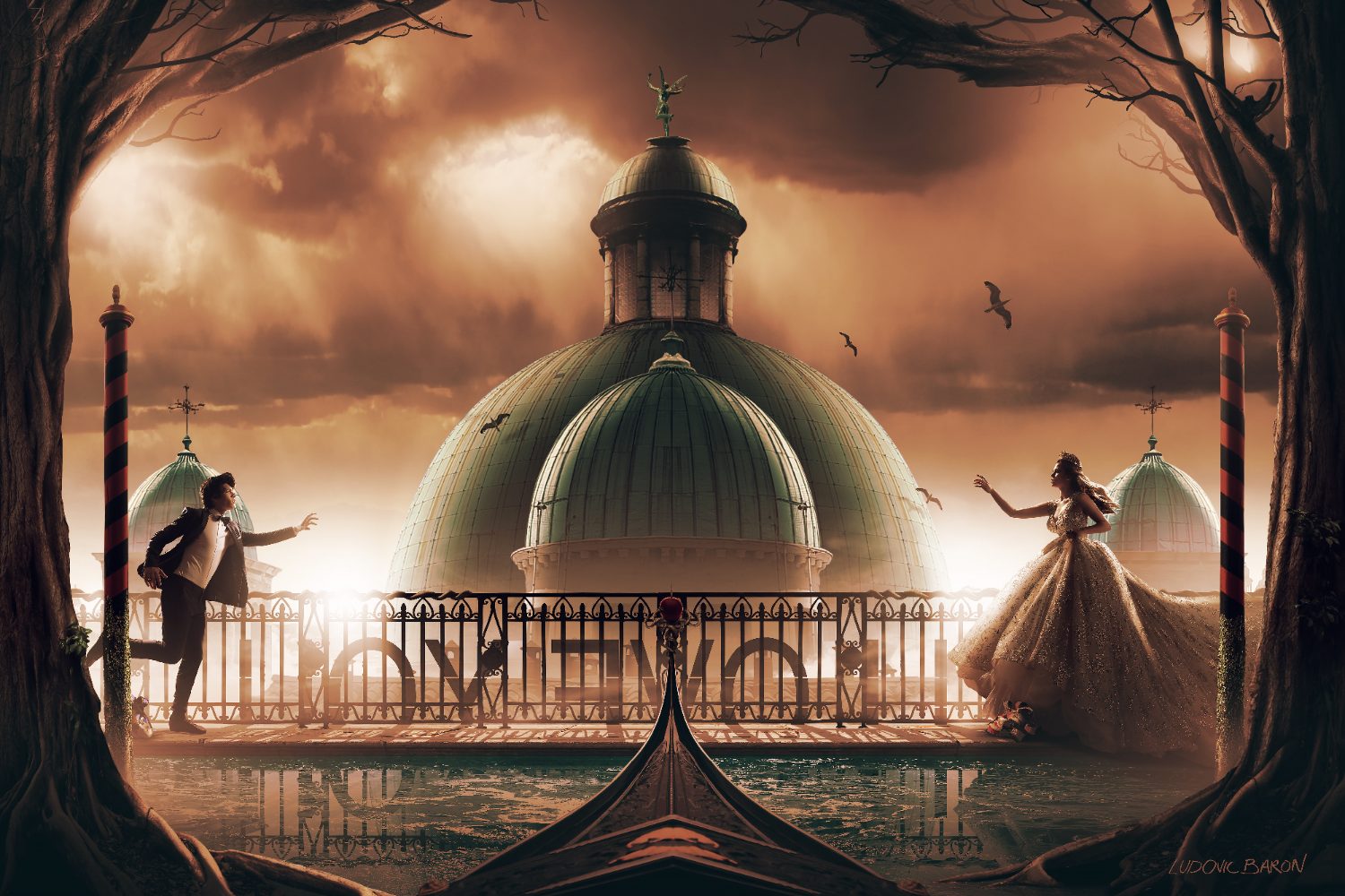 « Venise I love you », photographie d'art de Ludovic Baron