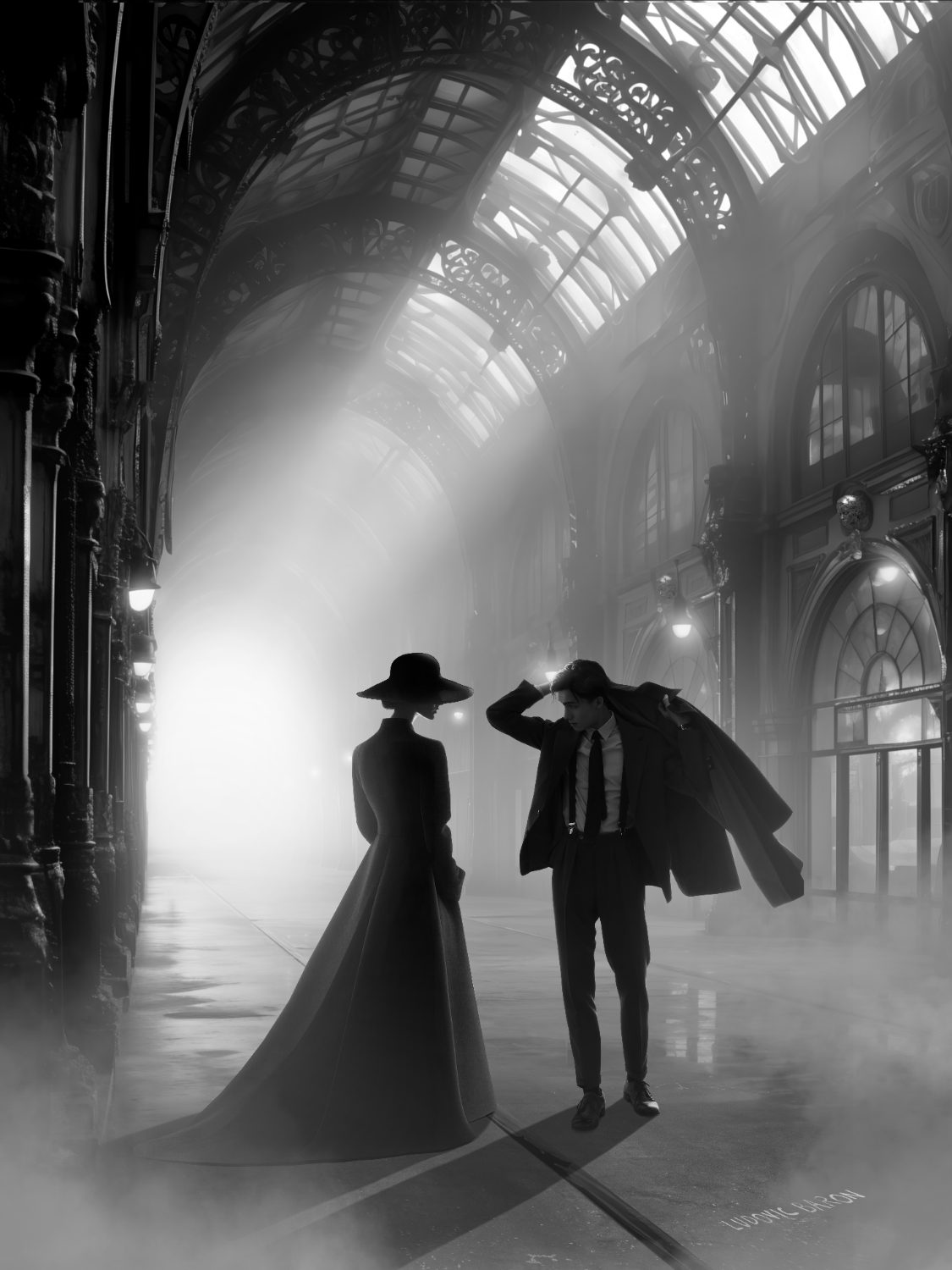 « La rencontre », photographie d'art de Ludovic Baron