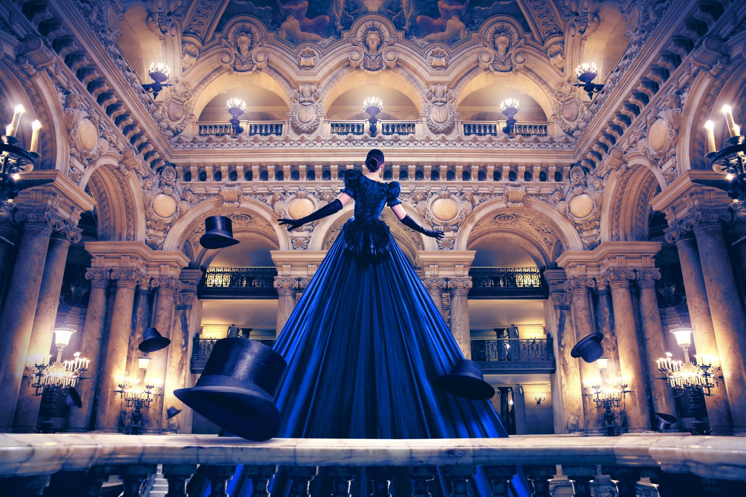 « Danse à l'opéra », photographie d'art de Ludovic Baron
