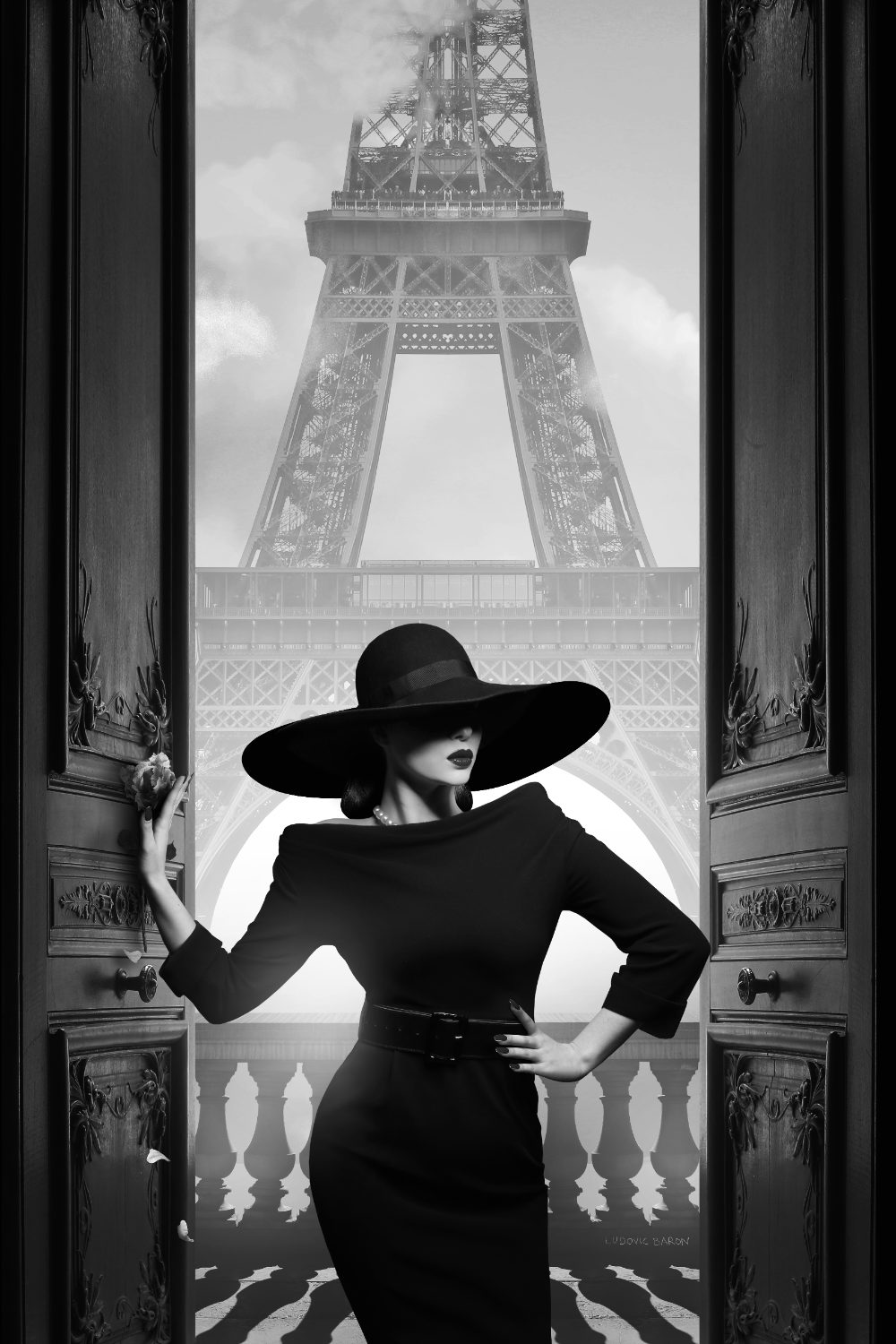 « La parisienne », photographie d'art de Ludovic Baron
